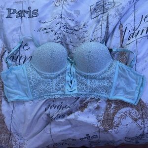 Victoria’s Secret Sea Foam Green Bustier